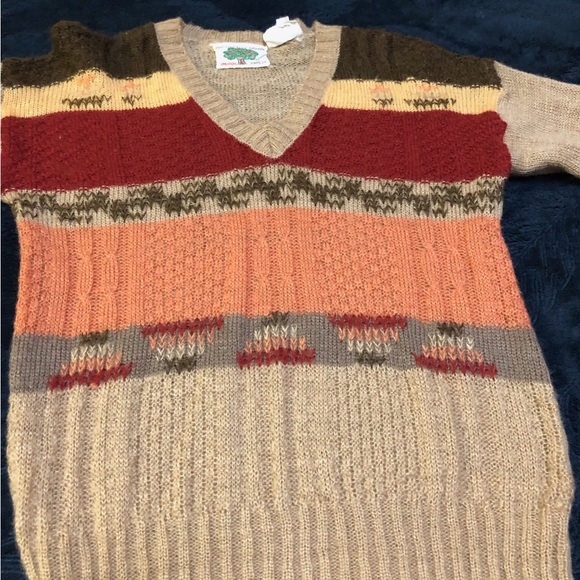 Vintage Arpeja Retro Sweater Organically Grown Acrylic No Flaws - Picture 7 of 13